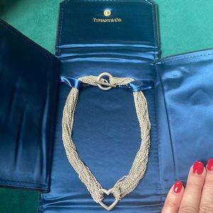 Authentic Tiffany and Co multi strand necklace.